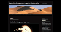 Desktop Screenshot of maximilienbruggmann.com
